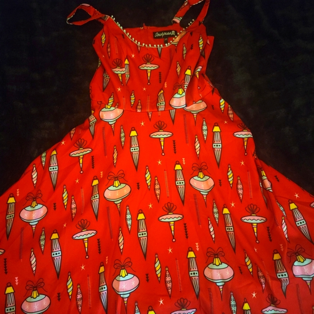 Sourpuss Christmas Bulb Dress